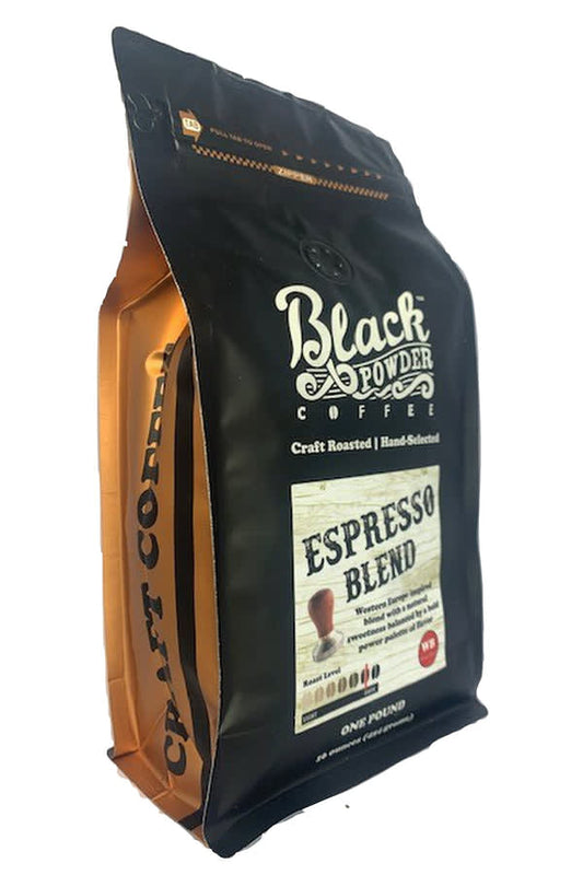 Black Powder Coffee Espresso Blend - Whole Bean