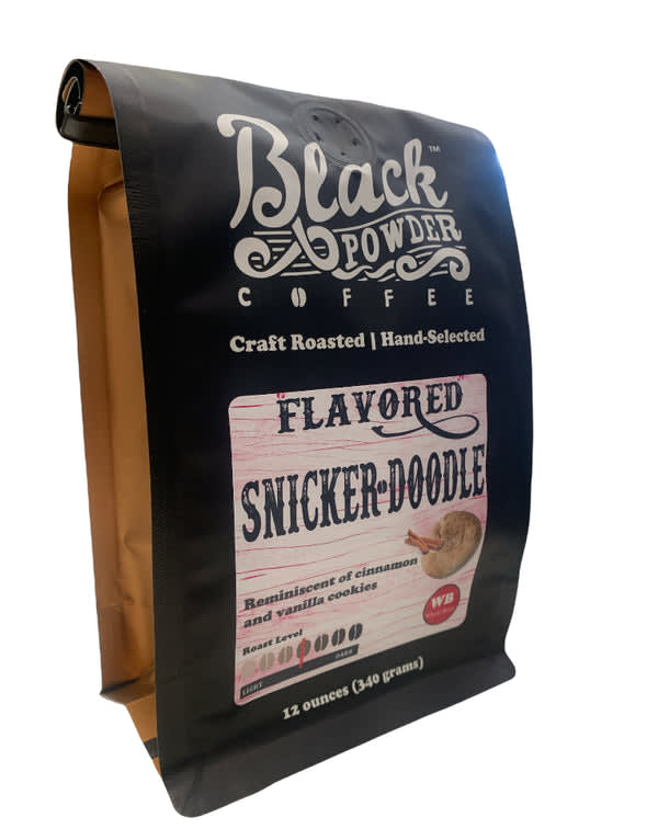 Black Powder Coffee Flavored - Snickerdoodle - Whole Bean