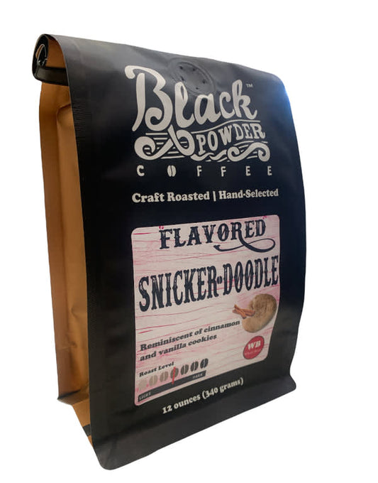 Black Powder Coffee Flavored - Snickerdoodle - Whole Bean