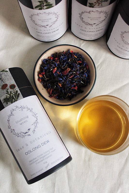 blushing wren Oolong Dew - 100g Canister