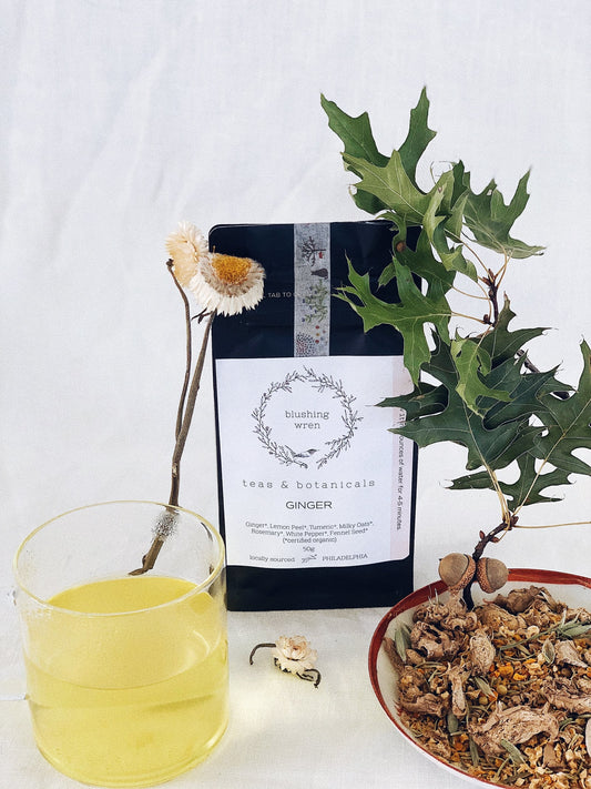 blushing wren Ginger - 100g Canister