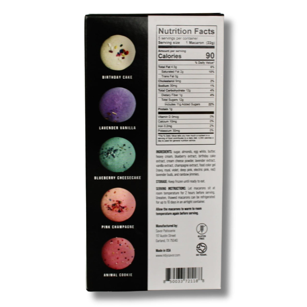The Unicorn Collection French Macarons MBYSPUN5-6CTCASE