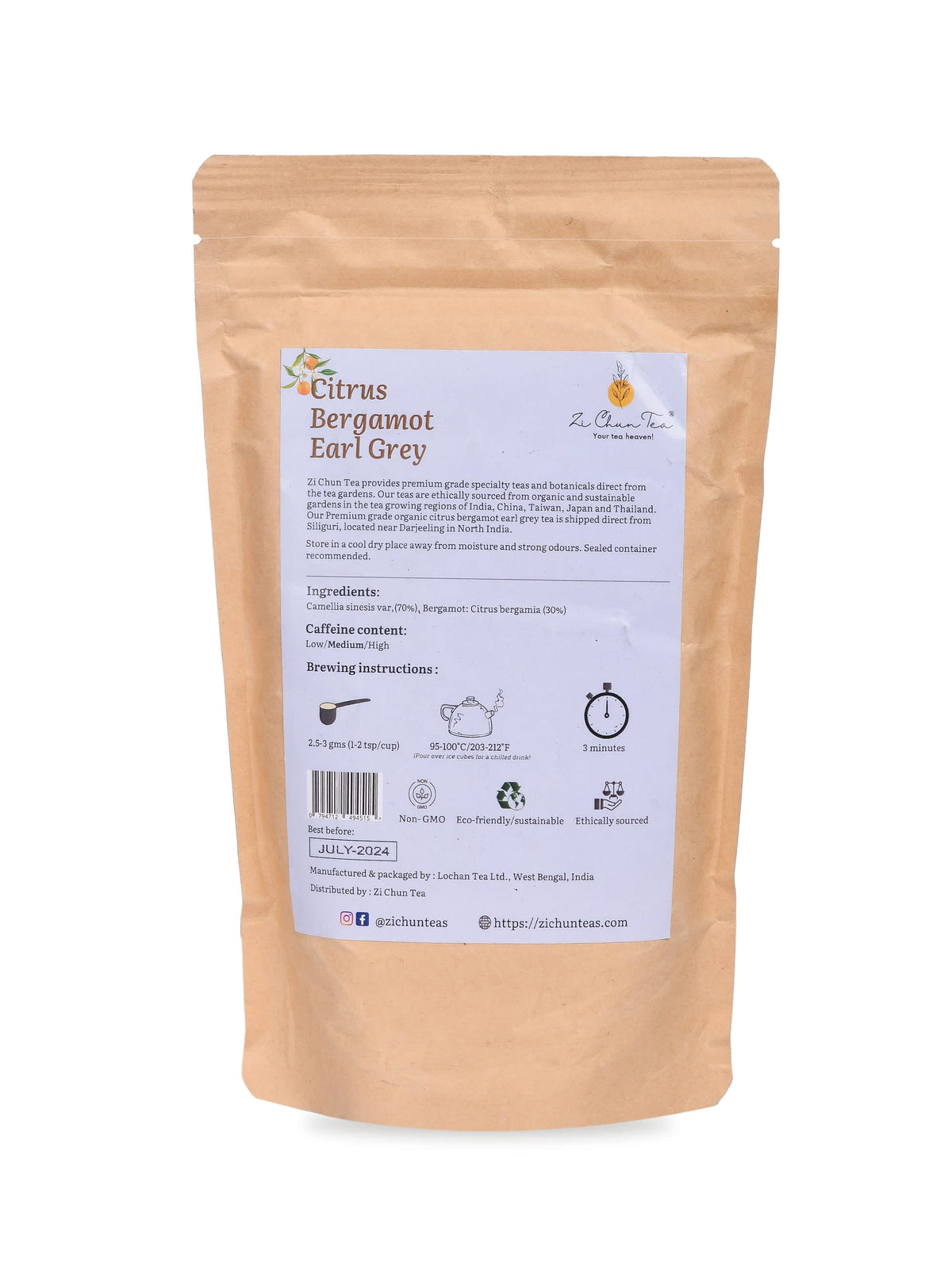 Bergamot Earl Grey LO-FEN01-I