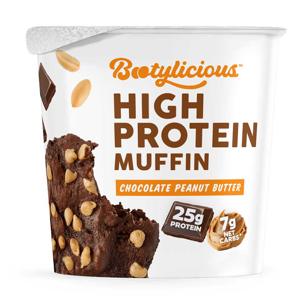 Bootylicious High-Protein Muffin - Chocolate Peanut Butter