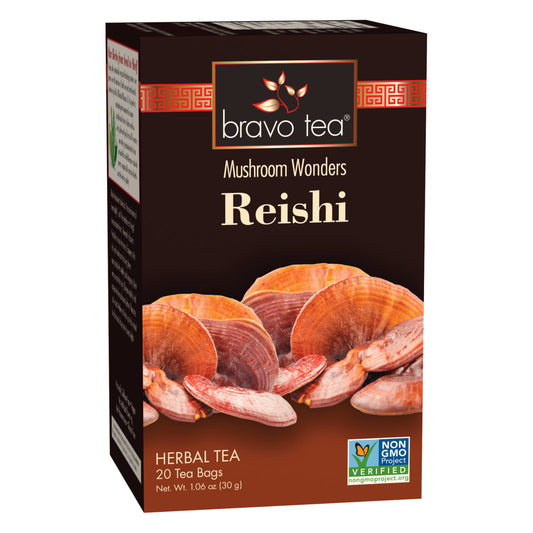 Bravo Teas & Herbs Reishi Mushroom Herbal Tea