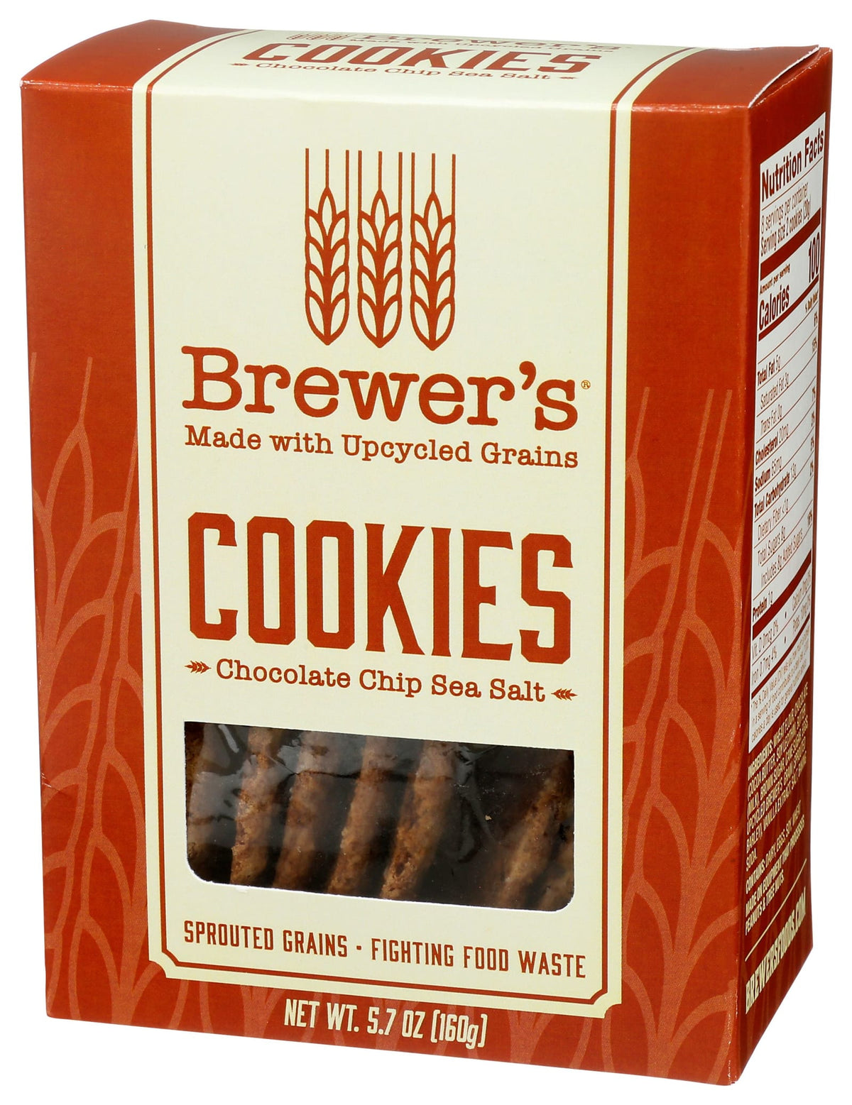 Brewer's Crackers Cookies - Chocolate Chip Sea Salt