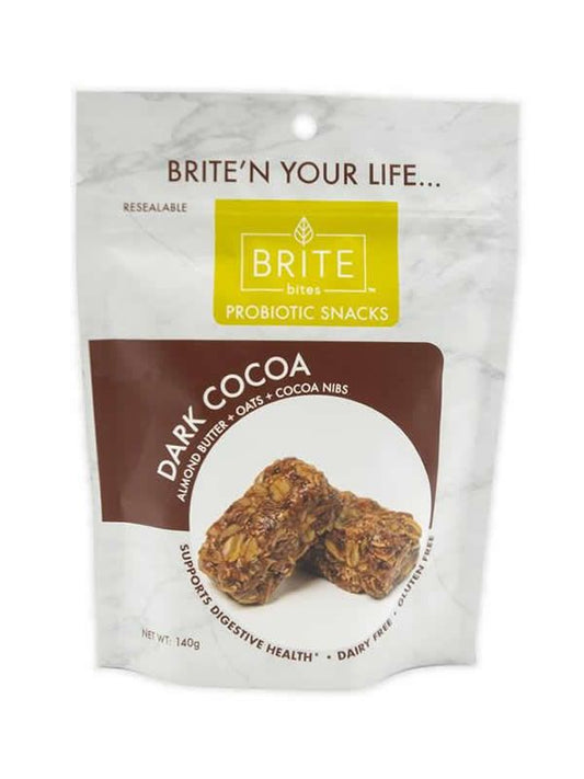 BRITE bites Dark Cocoa Bites - Family Style