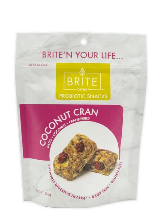 BRITE bites Coconut Cran Bites - Family Style