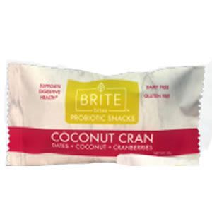 BRITE bites Coconut Cran Bites - Snack Size