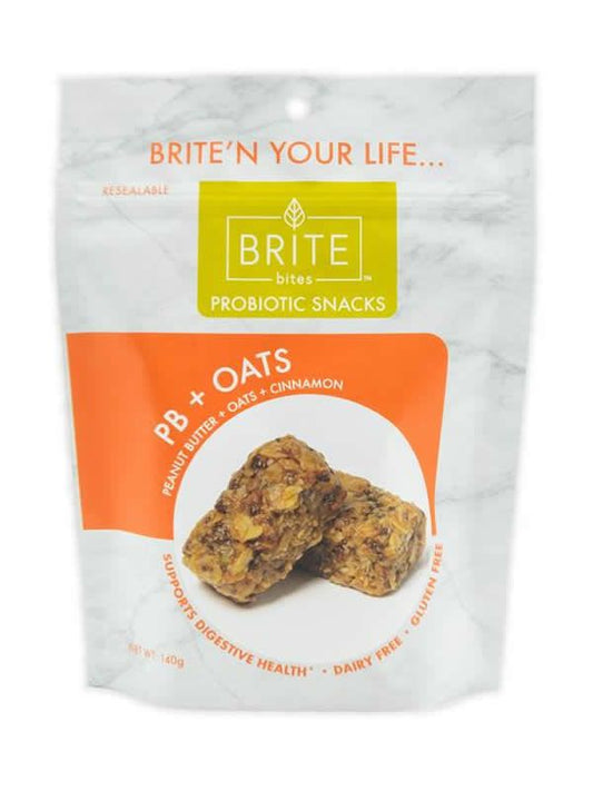 BRITE bites PB & Oats Bites - Family Style