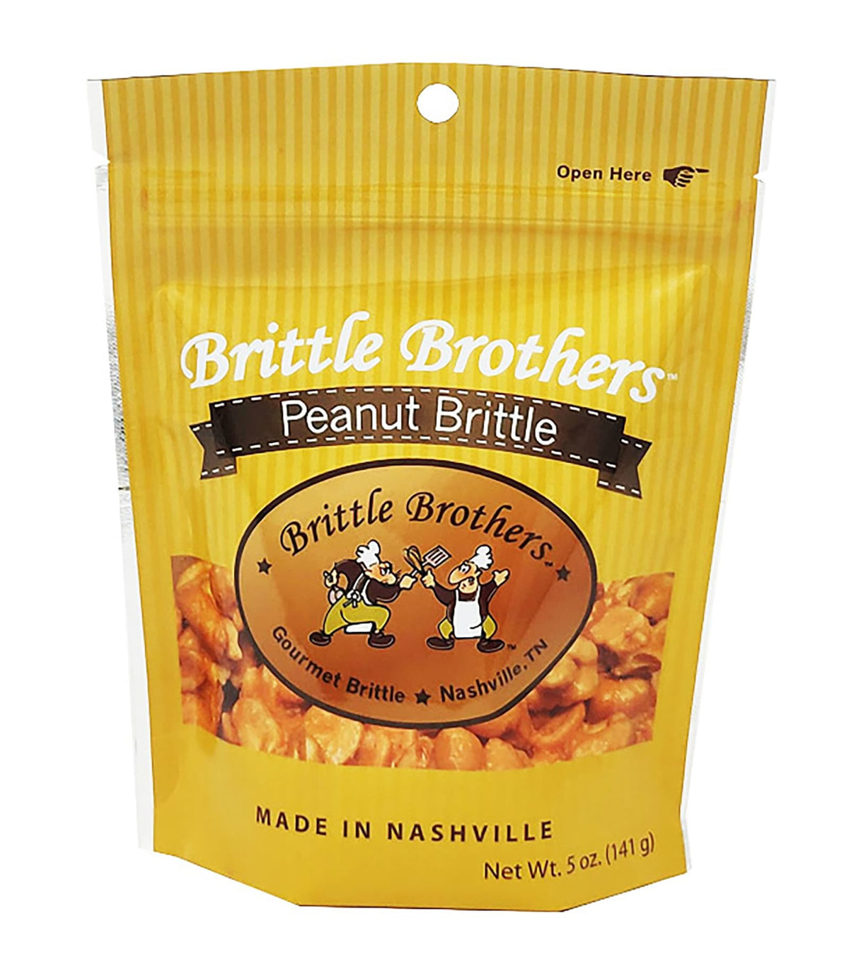 Brittle Brothers Peanut Brittle - 5 oz bag