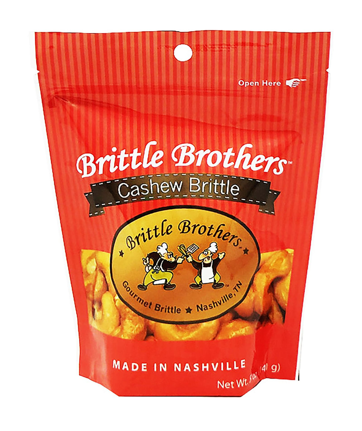 Brittle Brothers Cashew Brittle - 5 oz bag