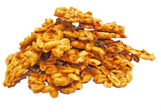 Brittle Brothers Bacon Peanut Brittle - bulk 25 lbs