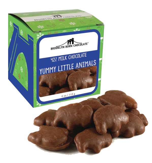 Brooklyn Born Chocolate Cube - Yummy Little Animals
