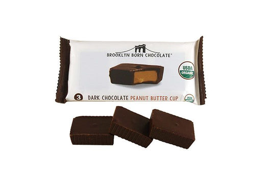 Brooklyn Born Chocolate Organic PB Cups - Dark Chocolate