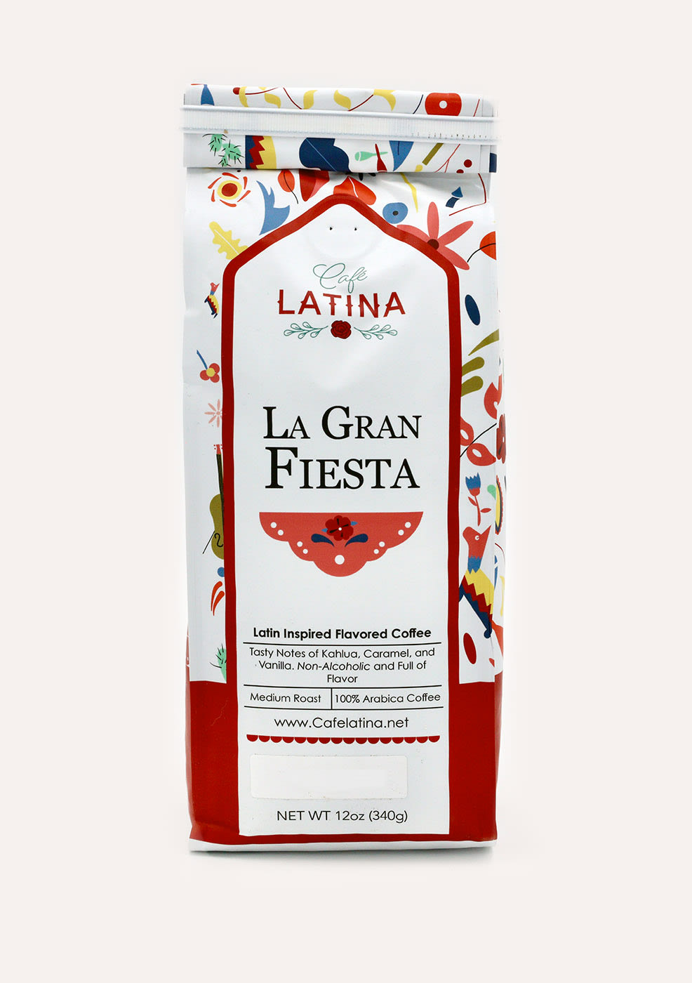 Café Latina La Gran Fiesta Ground Coffee 12 oz
