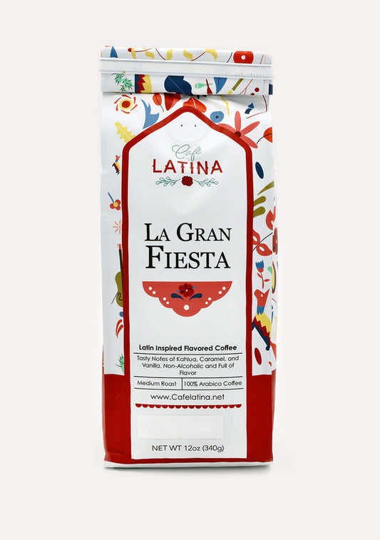 Café Latina La Gran Fiesta Ground Coffee 12 oz