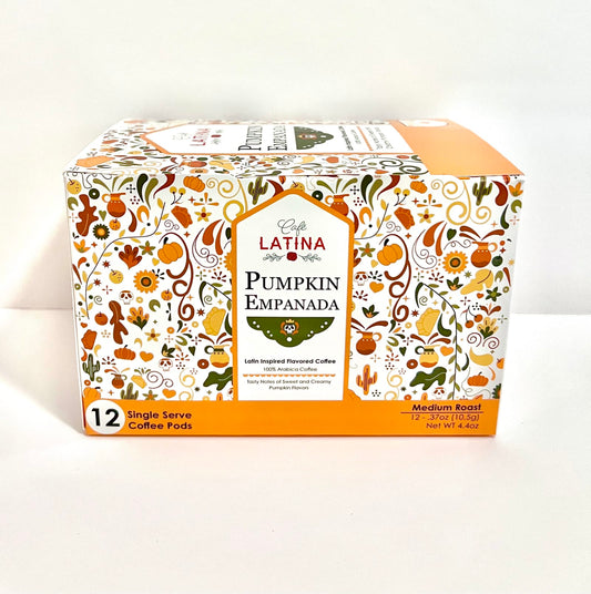 Café Latina Pumpkin Empanada 12 ct Single Serve Pods