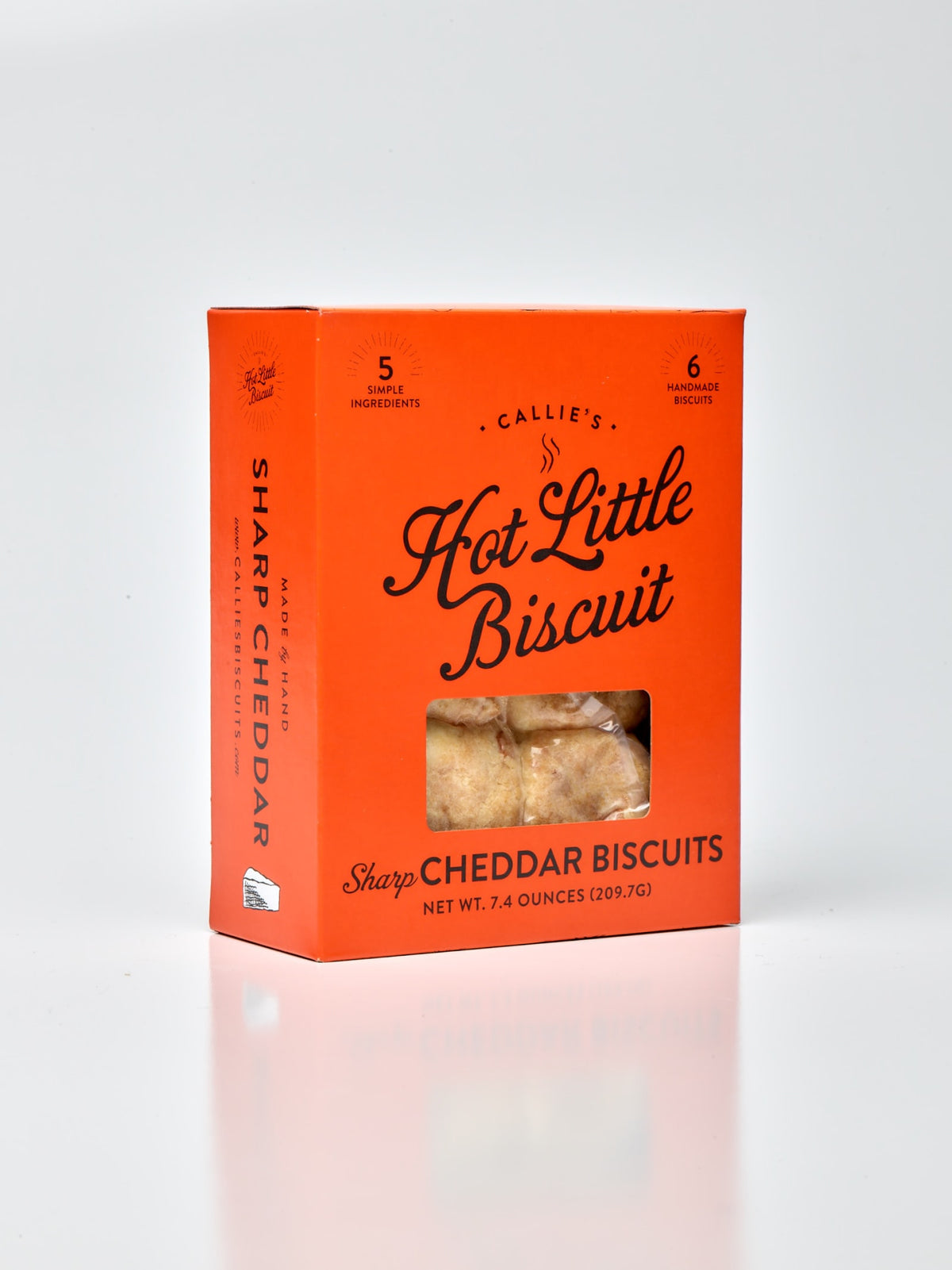 Callie's Hot Little Biscuit Biscuits - 6ct, Sharp Cheddar