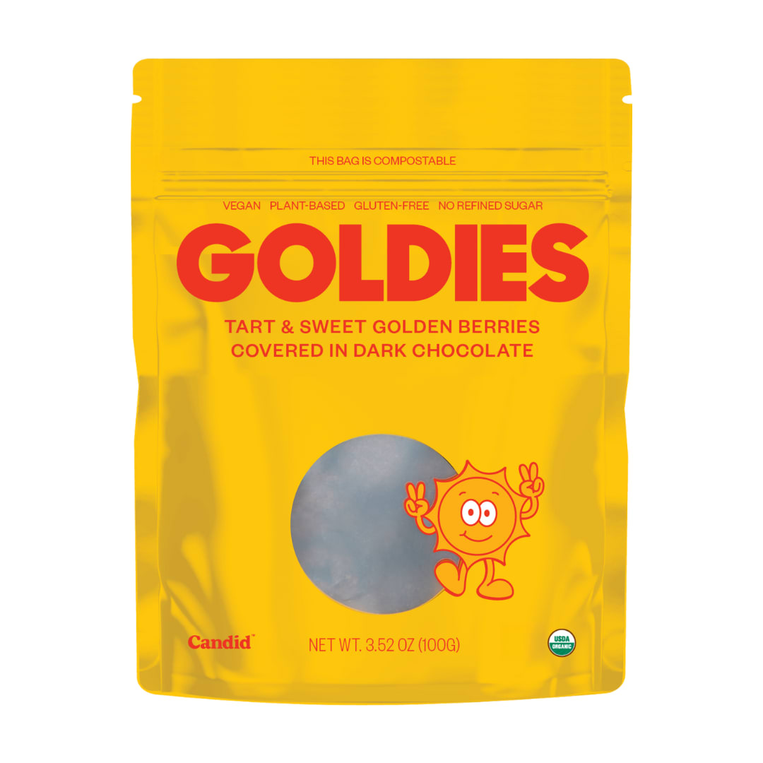 Candid GOLDIES - Dark chocolate covered golden berries