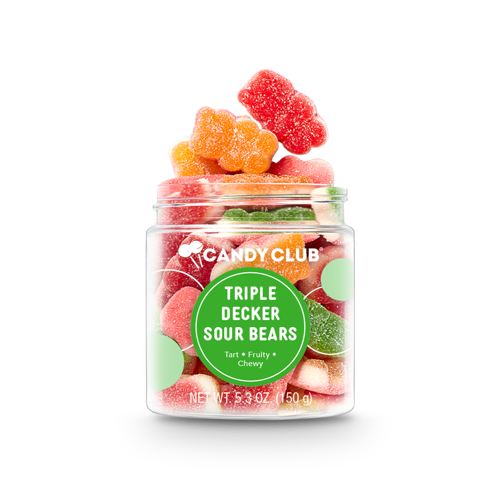 Candy Club Triple-Decker Sour Bears