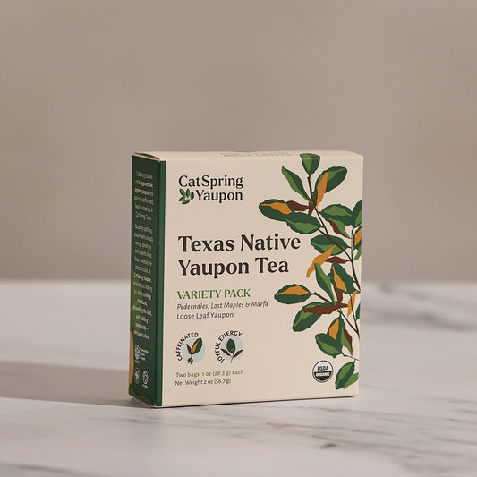 CatSpring Yaupon Loose Leaf Yaupon Tea Variety Pack
