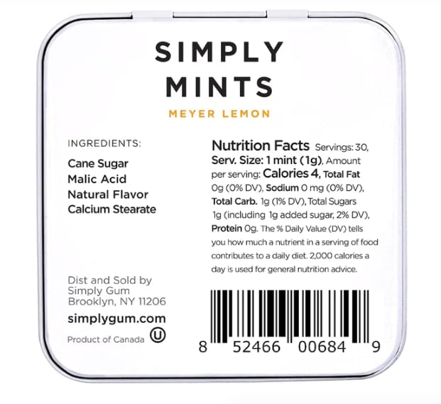 Natural Mints 852466006849