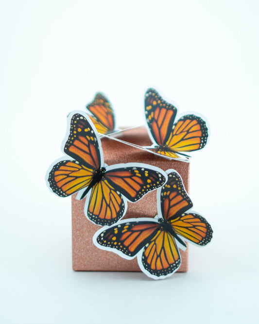 Chandelier Cards Monarch Butterfly Spring Milk Chocolate Box