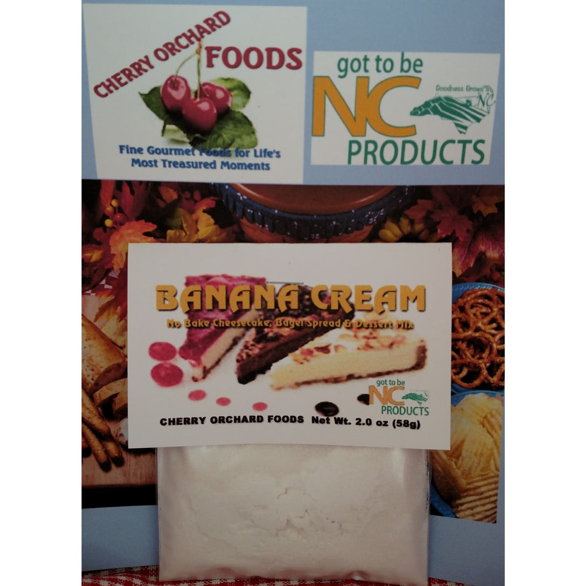 Cherry Orchard Foods Banana Cream Pie Dessert Mix