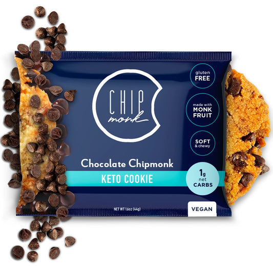 ChipMonk Baking Keto Cookies - Chocolate Chip (Vegan)