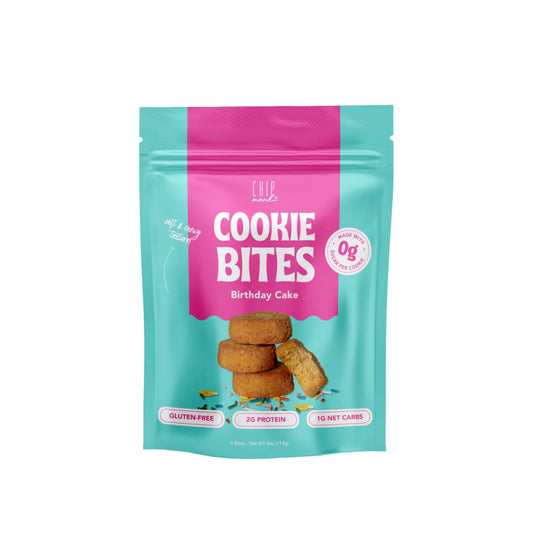 ChipMonk Baking 4oz Keto Cookie Bites - Birthday Cake