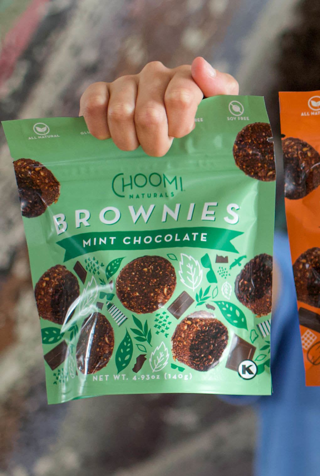 Choomi Naturals Mint Chocolate Brownies