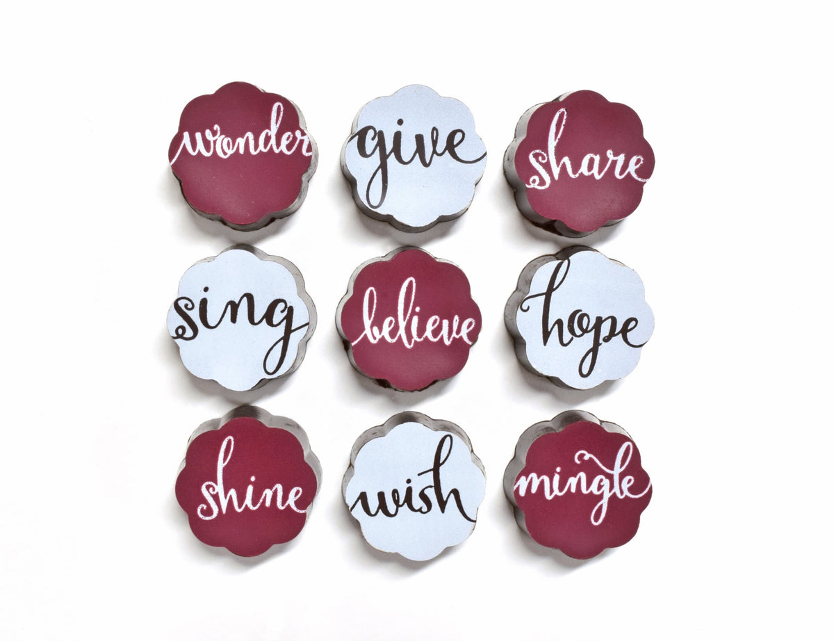 Chouquette Chocolates Inspirational To Do List Red and and White Chocolates