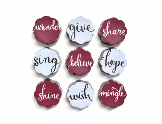 Chouquette Chocolates Inspirational To Do List Red and and White Chocolates