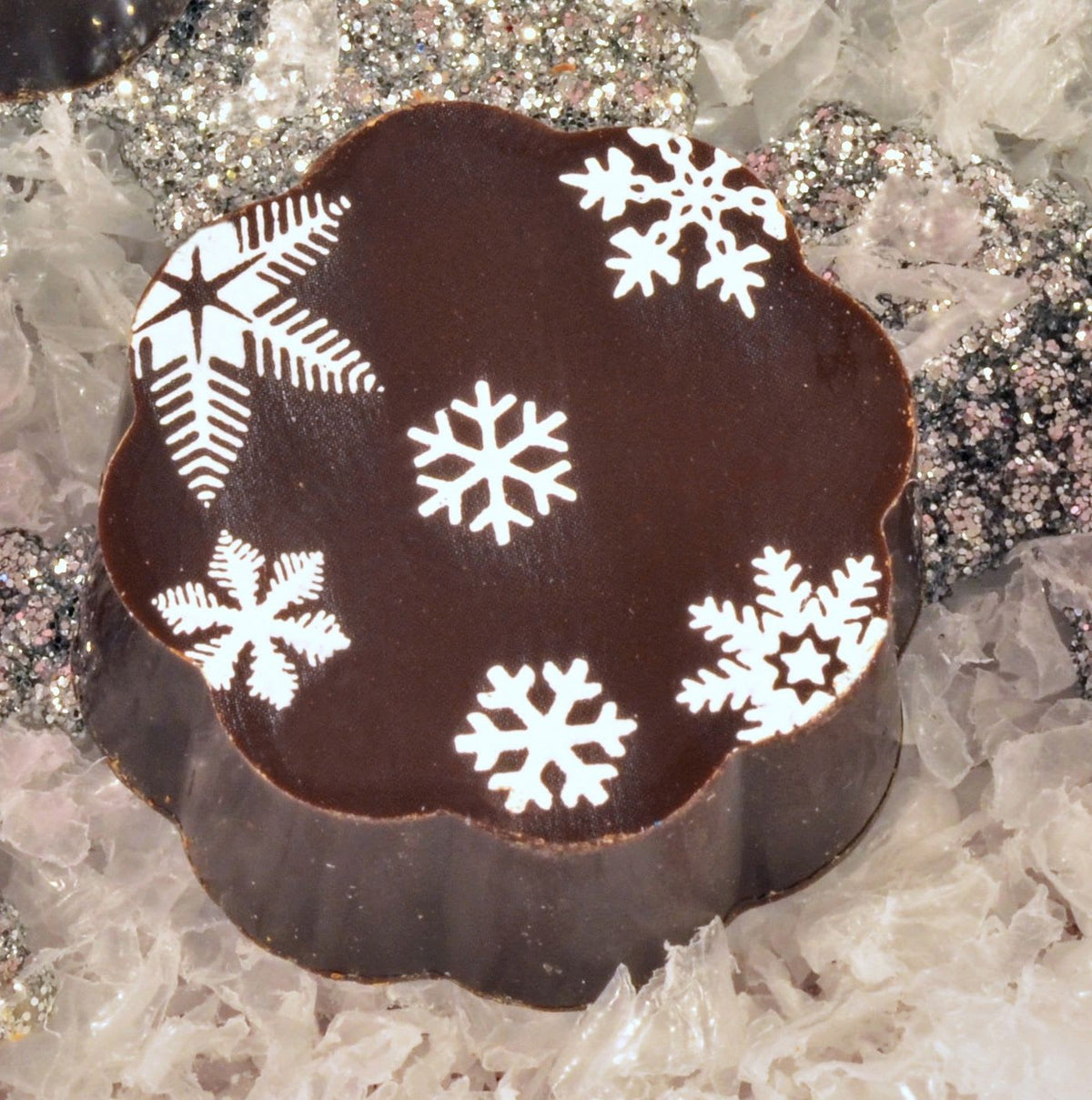 Chouquette Chocolates Snowflake Chocolates