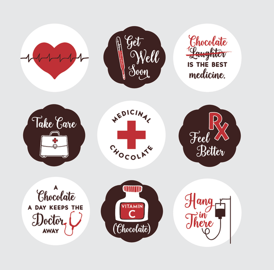 Chouquette Chocolates Get Well Soon Chocolates