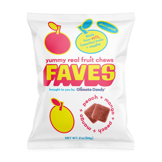 Climate Candy FAVES 4oz - Peach + Mango