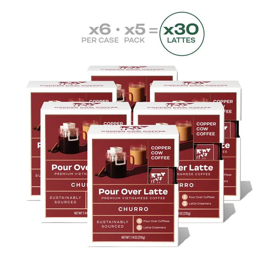 Copper Cow Coffee Latte Kit - Churro