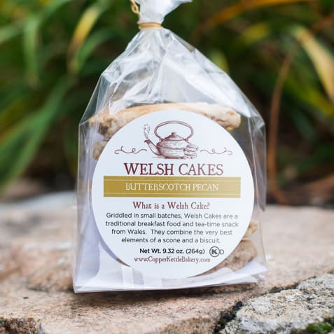 Copper Kettle Bakery Welsh Cakes - Butterscotch Pecan