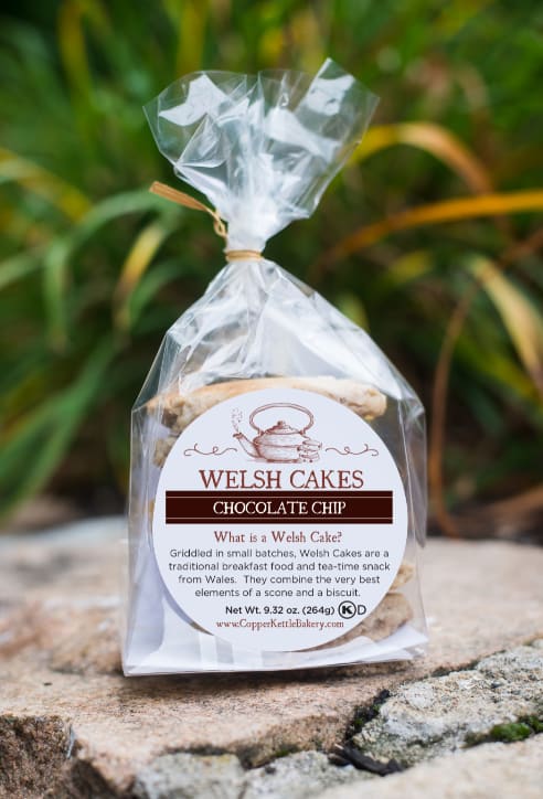 Copper Kettle Bakery Welsh Cakes - Chocolate Chip