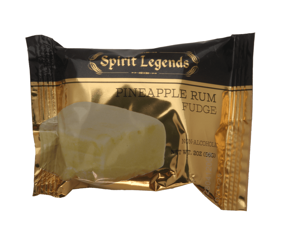 Country Fresh Food & Confections Spirit Legends - 2oz Fudge Display - Pineapple Rum