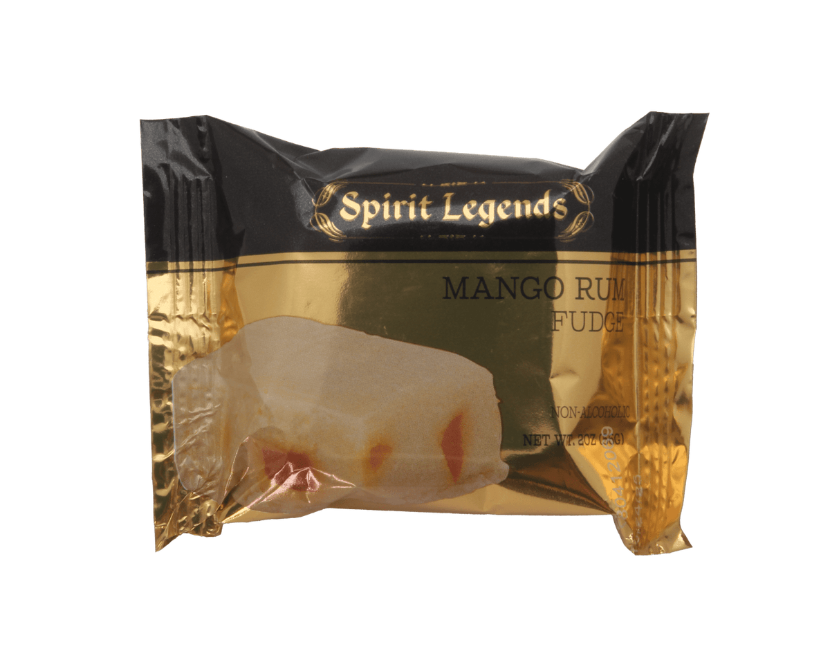 Country Fresh Food & Confections Spirit Legends - 2oz Fudge Display - Mango Rum