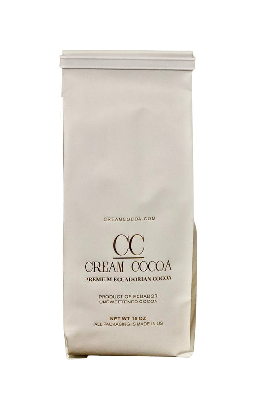 Cream Cocoa Cream Cocoa Premium Ecuadorian Cocoa Powder, 1 lb
