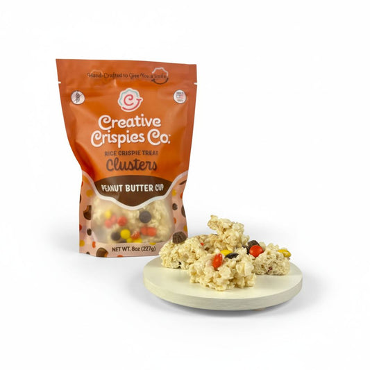 Creative Crispies Co Chocolate Peanut Butter Cup Crispie Clusters