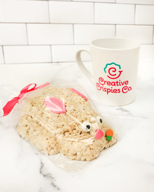 Creative Crispies Co Easter Bunny XL Rice Crispie Treat