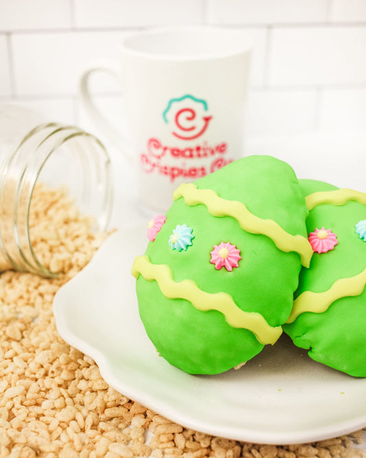 Creative Crispies Co Easter Egg Rice Crispie Treats