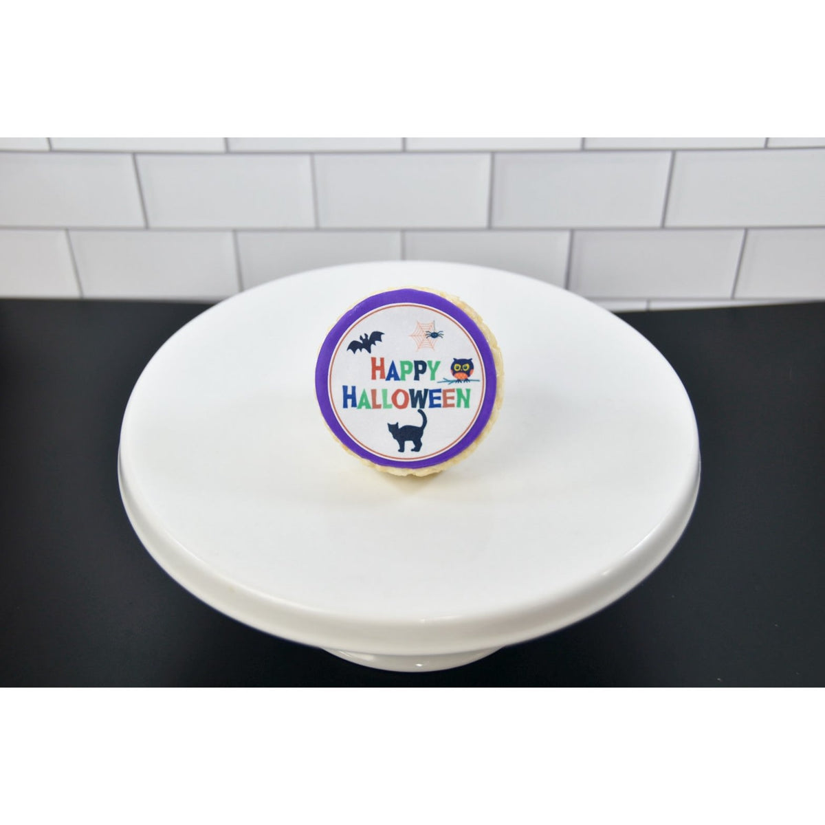 Creative Crispies Co Halloween Message Rice Crispie Treats