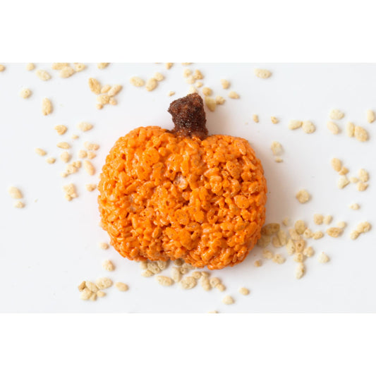 Creative Crispies Co Pumpkin Rice Crispie Treats