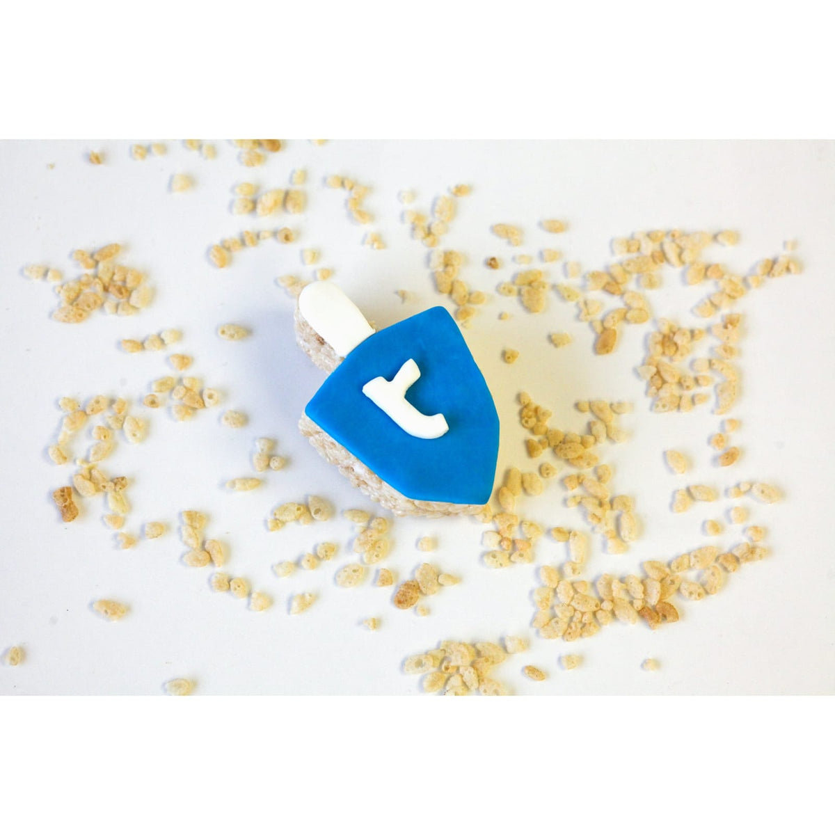 Creative Crispies Co Hanukkah Rice Crispie Treats - Dreidel