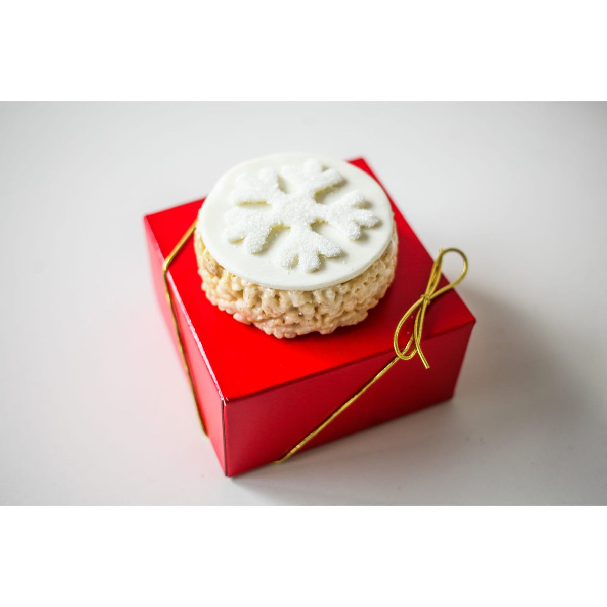 Creative Crispies Co Winter Rice Crispie Treats - Snowflake